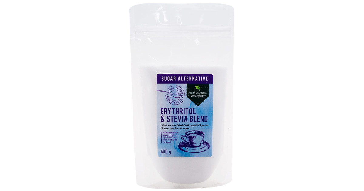 Buy Health Connection Erythritol & Stevia Blend 400g Online Faithful