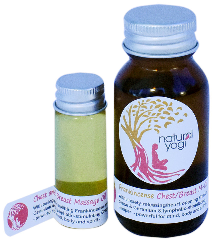 Buy Natural Yogi Frankincense Chest and Breast Massage Oil Online