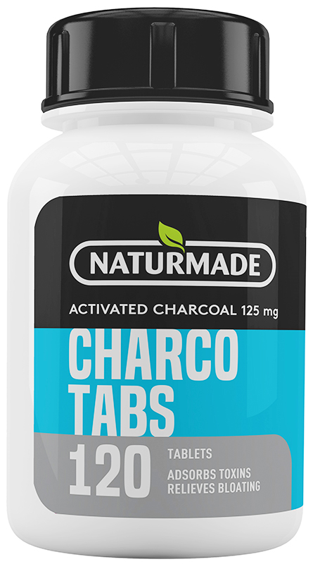 naturmade activated charcoal tabs