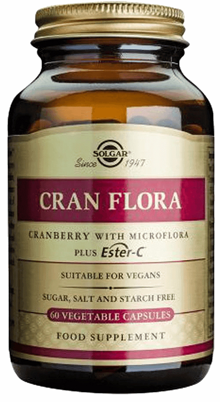 Buy Solgar Cran Flora With Probiotics Plus Ester C Online Faithful To Nature